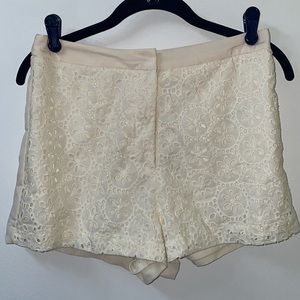 Romantic Lace Like Shorts Medium